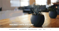 Desktop Screenshot of discreetdatasystems.com